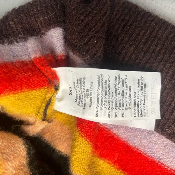 Madewell Soft Crossover Sweater Retro Stripe - Picture 7 of 8